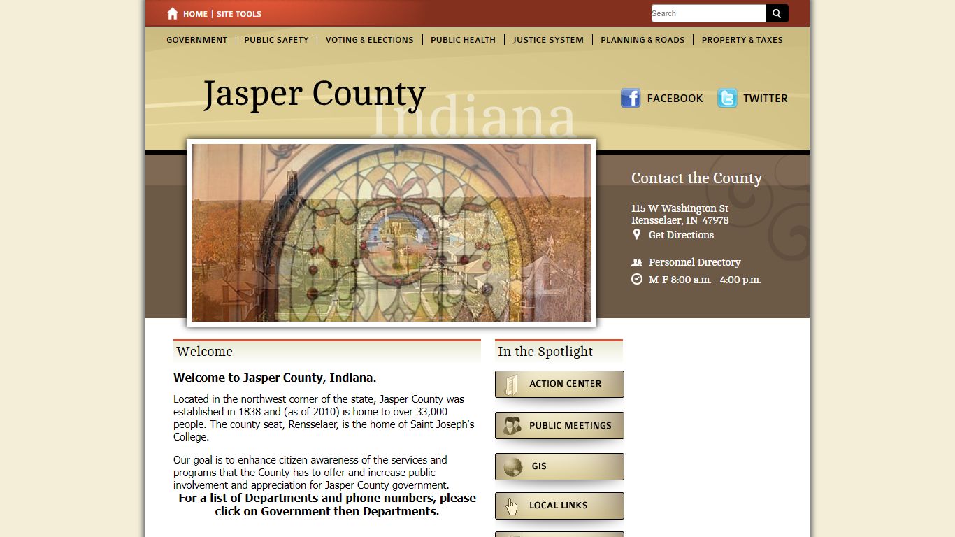 Find Case Information / Jasper County, Indiana